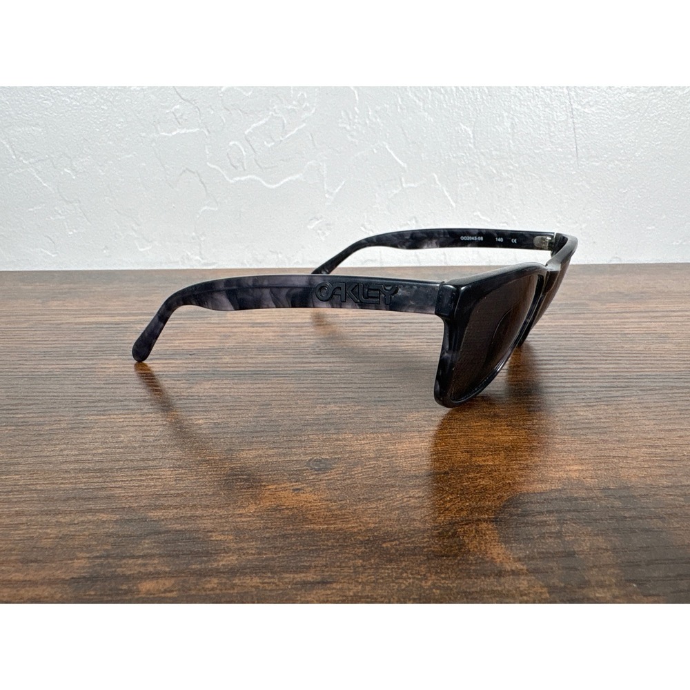 Oakley Frogskins LX Sunglasses OO2043-08 Dark Grey Marble Acetate Wayfarer